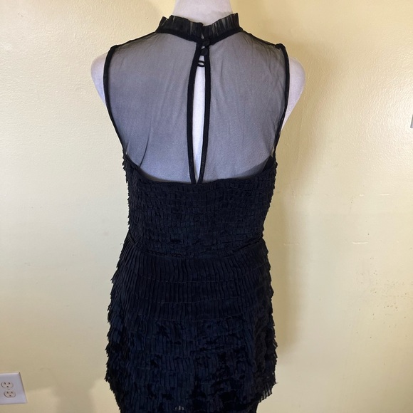 Free People Wimens Elegant Black Sleeveless Dress Size 6 - Picture 3 of 10